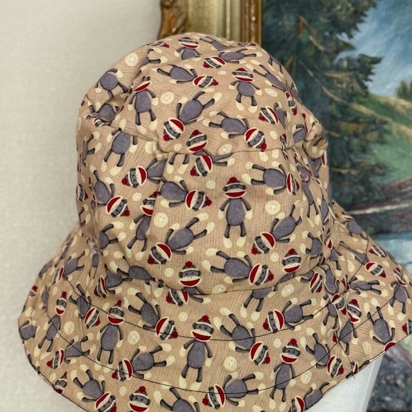 Vintage Handmade Cotton Lion King Beach Sun Hat CHOOSE DESIGN - Picture 10 of 10